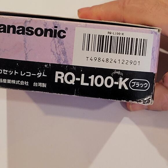 Vintage Panasonic RQ-L100-K Mini Cassette Recorder. New , open box - Picture 11 of 12